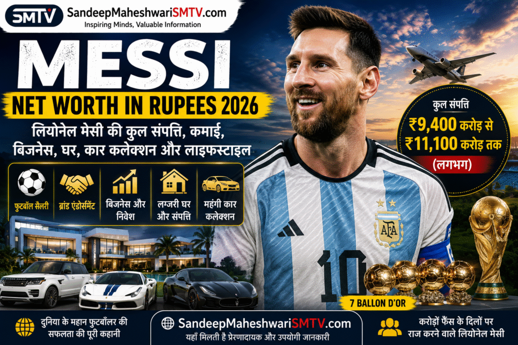 Messi Net Worth in Rupees