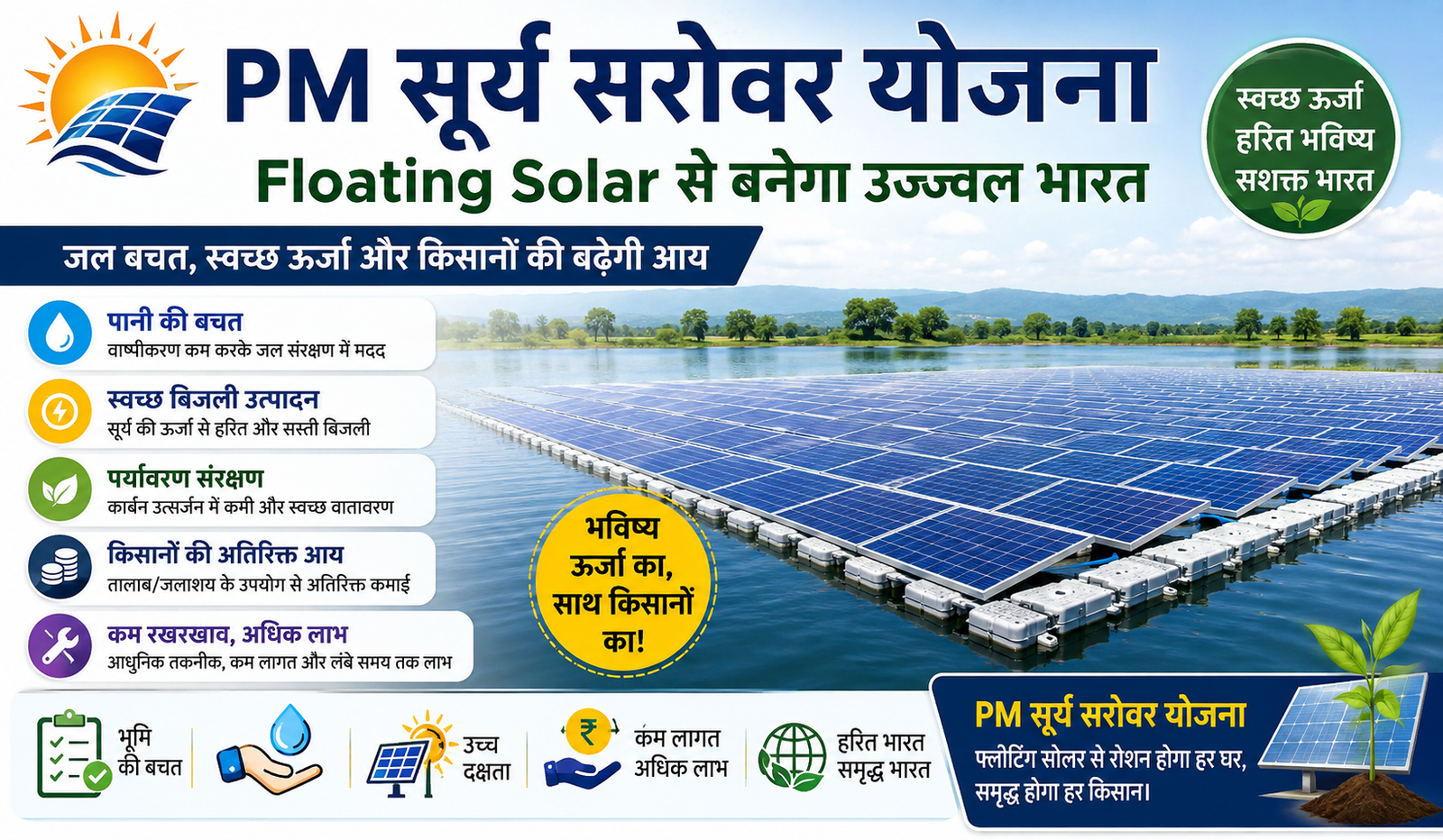 PM Surya Sarovar Yojana Floating Solar 2026