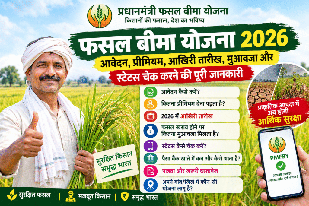 Pradhan Mantri Fasal Bima Yojana 2026